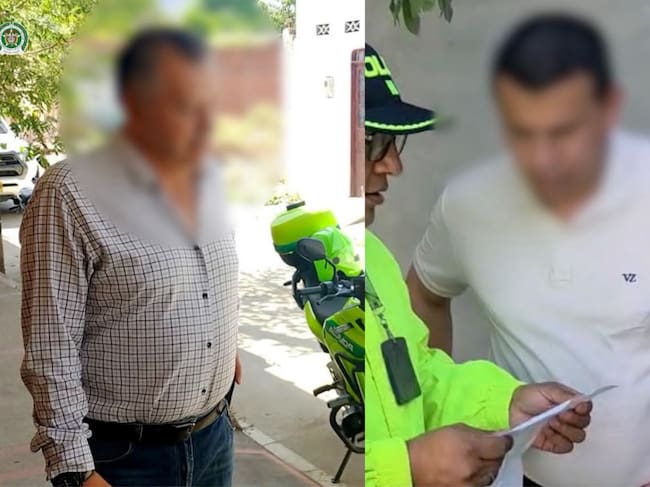 Suministradas por la Fiscalía: de la captura del alcalde de Ataco, Héctor Fabio Muñoz, y el exalcalde Miller Aldana.