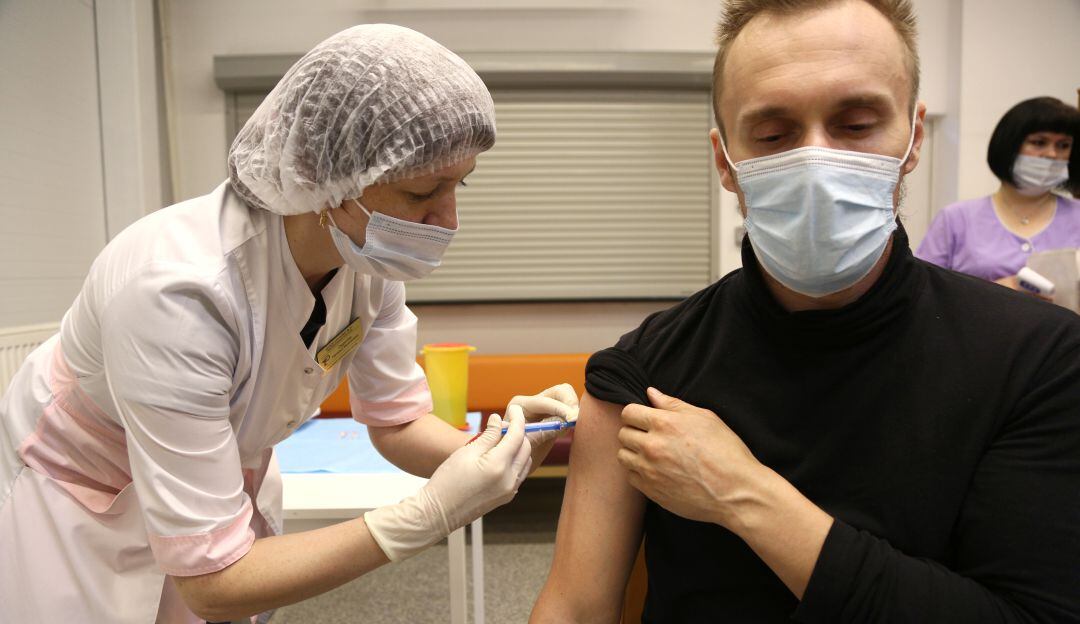 Vacunación en Rusia 