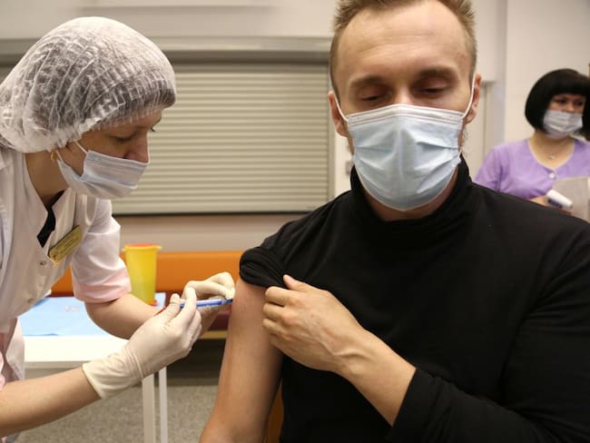 Vacunación en Rusia 