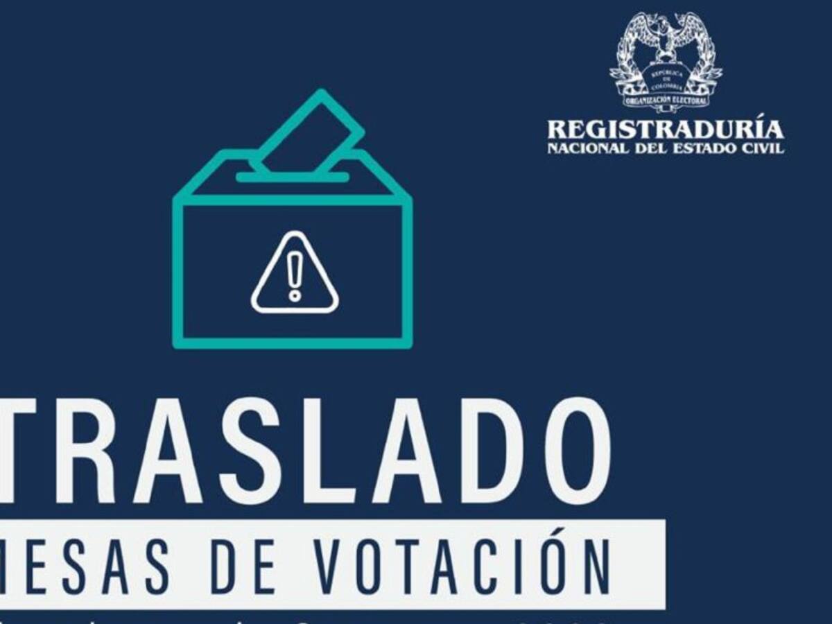 Siete puestos de votación fueron reubicados en Manizales