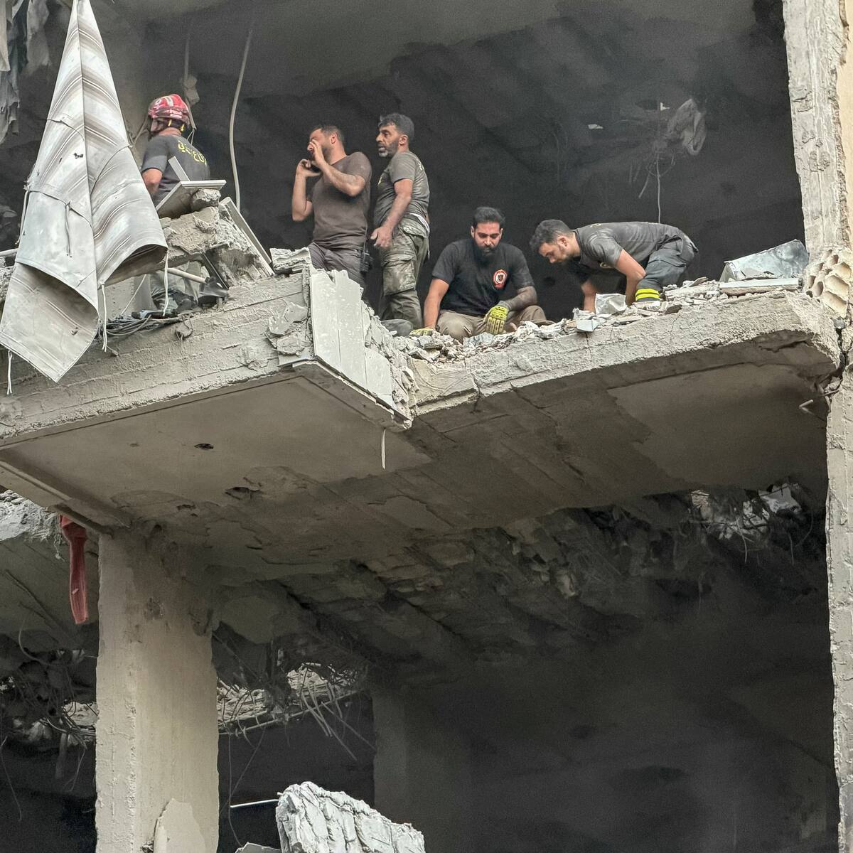 Israel bombardea Beirut, capital del Líbano: al menos un muerto y más de 20 heridos