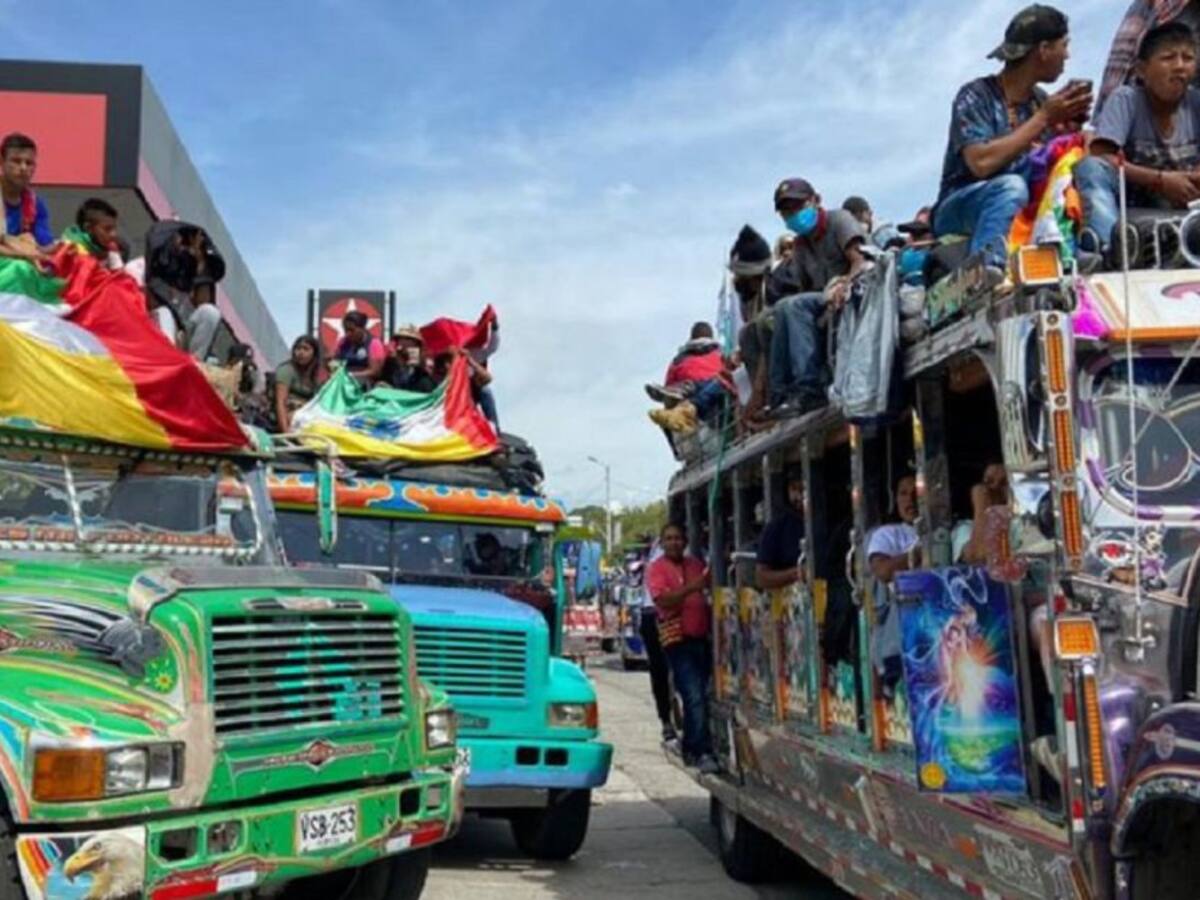 Minga indígena será vigilada por 2.600 policías a su llegada a Cali