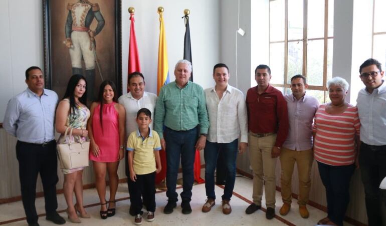 Algunos de los funcionarios nombrados en las ultimas horas en la alcaldía de Cúcuta