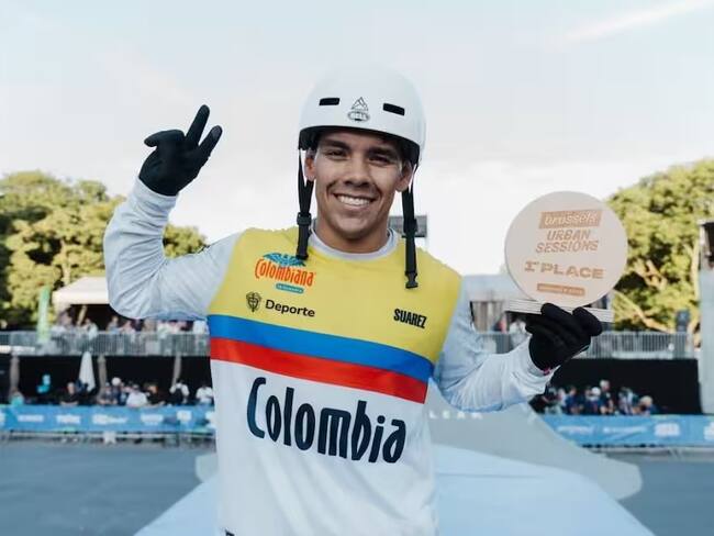 El colombiano Luis Rincón se corona con el "Mejor Truco" en la élite del BMX mundial
