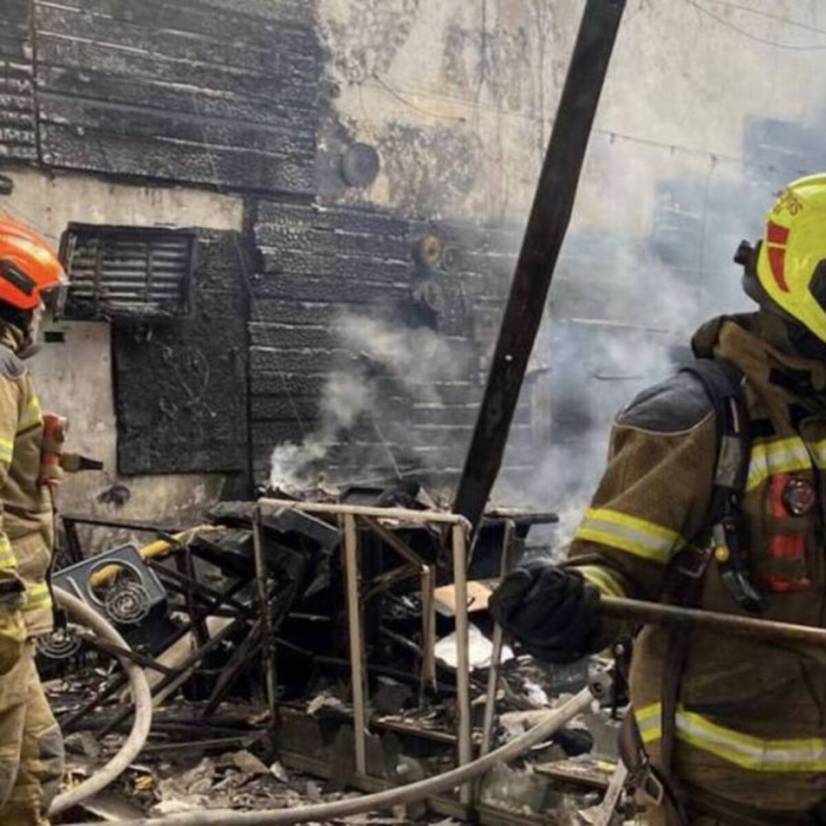 Incendio consume 27 viviendas en Santa Rosa de Cabal, Risaralda