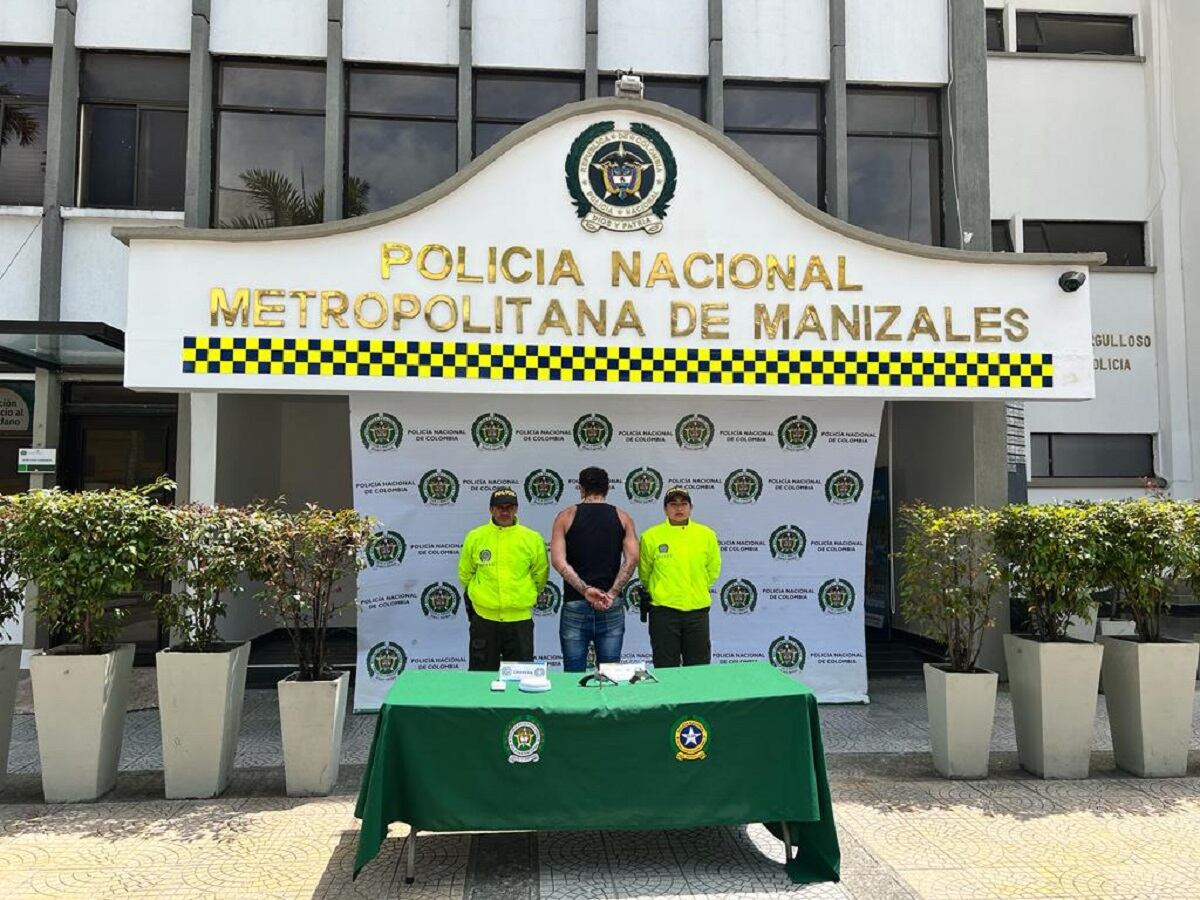 Crédito: Policía Metropolitana de Manizales.