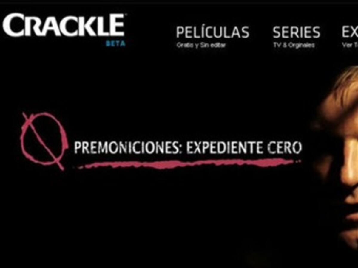 Conozca Crackle, nueva alternativa de red de entretenimiento