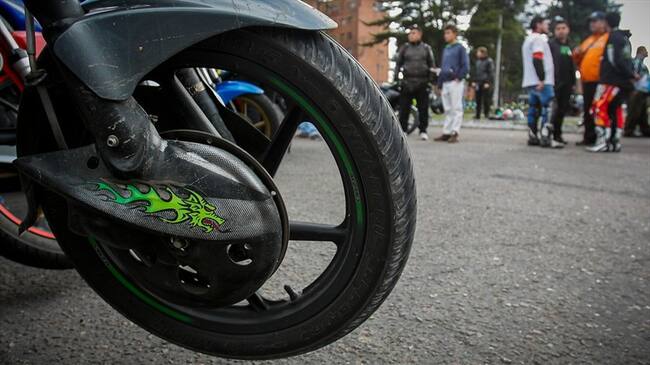 Con tutelatón, motociclistas de Barranquilla rechazan restricciones del Distrito. Foto: Colprensa