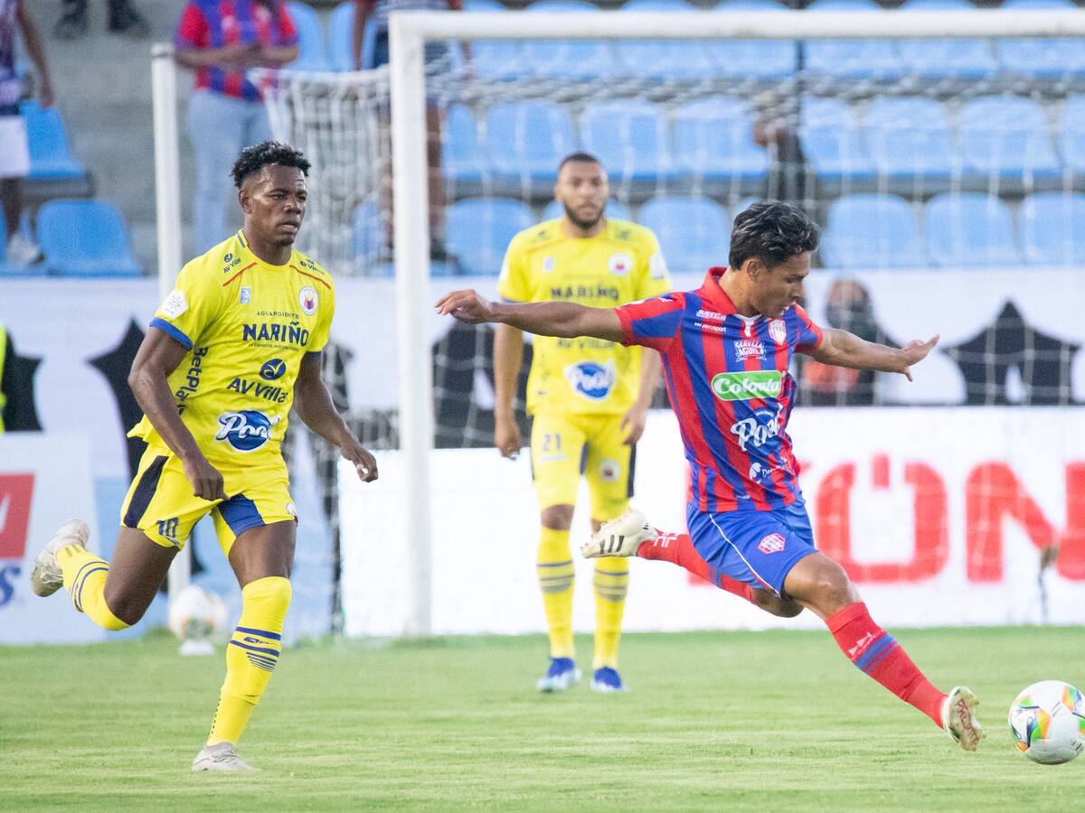 Unión Magdalena y Pasto igualan en el Sierra Nevada: resumen y goles
