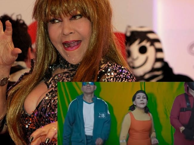 La Tigresa del Oriente, cantante peruana. Foto: Colprensa / La Tigresa del Oriente estrena El Baile del Calamar