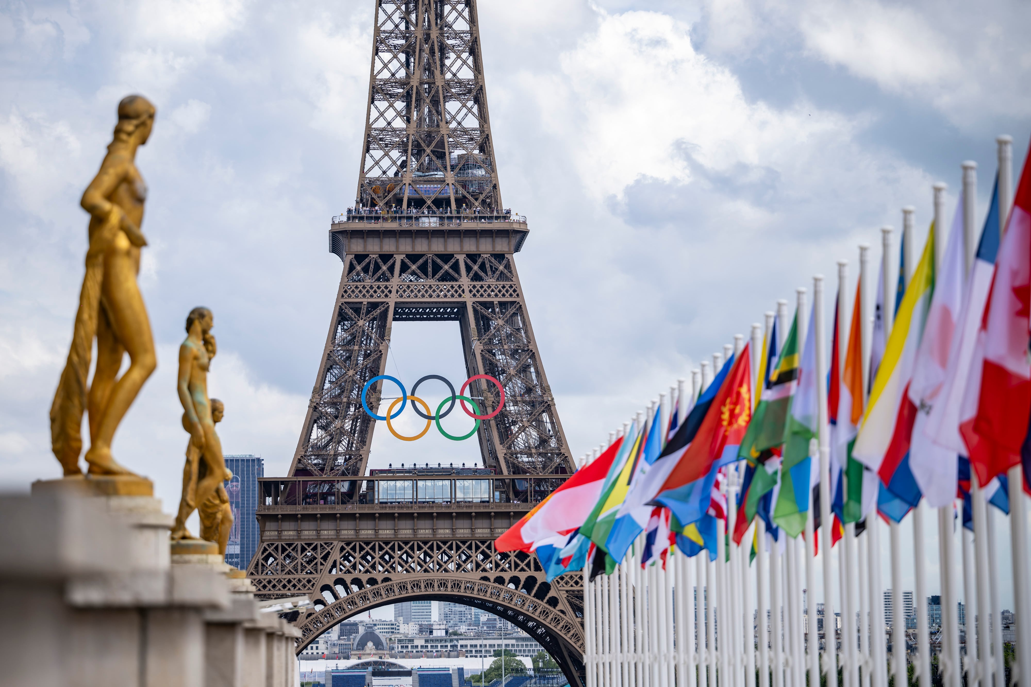Place du Trocadero antes de los Juegos Olímpicos de París 2024. (Foto de Kevin Voigt/GettyImages)