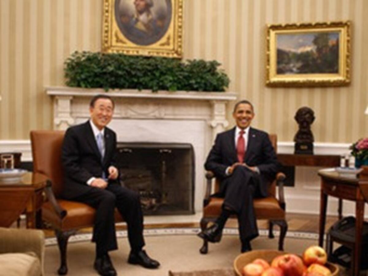 Presidente Obama se reunirá con Ban Ki-moon para hablar de Siria y Corea del Norte