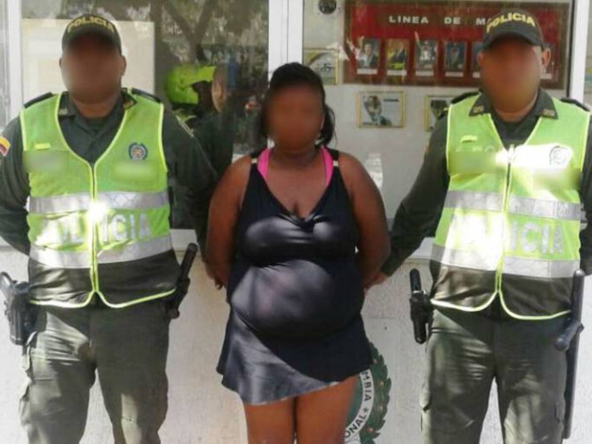 Capturan en Cartagena una mujer con 380 dosis de drogas