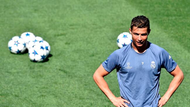 Cristiano Ronaldo en Valdebebas