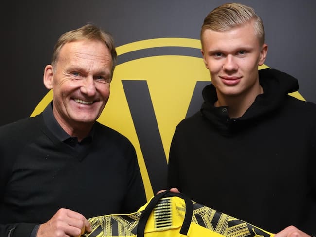 Borussia Dortmund contrató al joven goleador Erling Braut Haaland