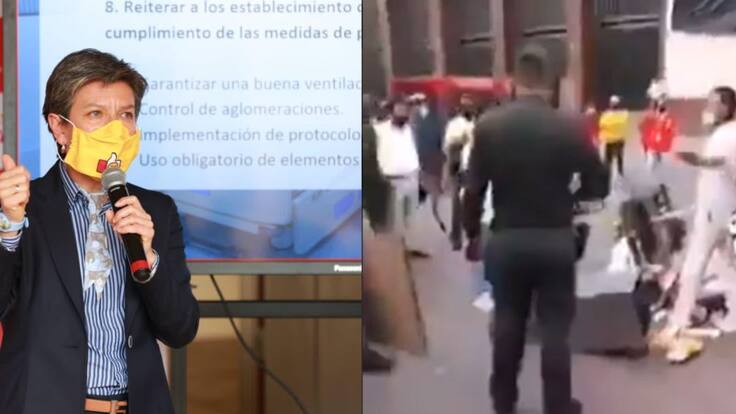 "Le pedí que se acomodara el tapabocas y no obstruyera la vía, no obedeció"