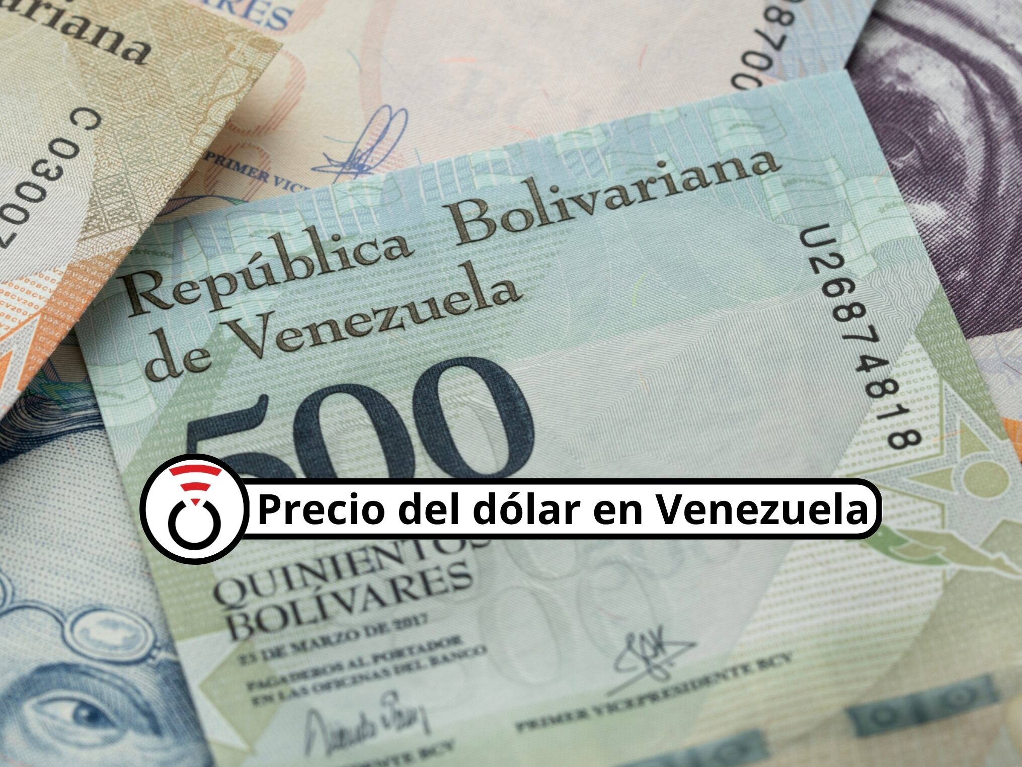 De fondo: Imagen de referencia de bolívares venezolanos (Crédito: Getty Images)
