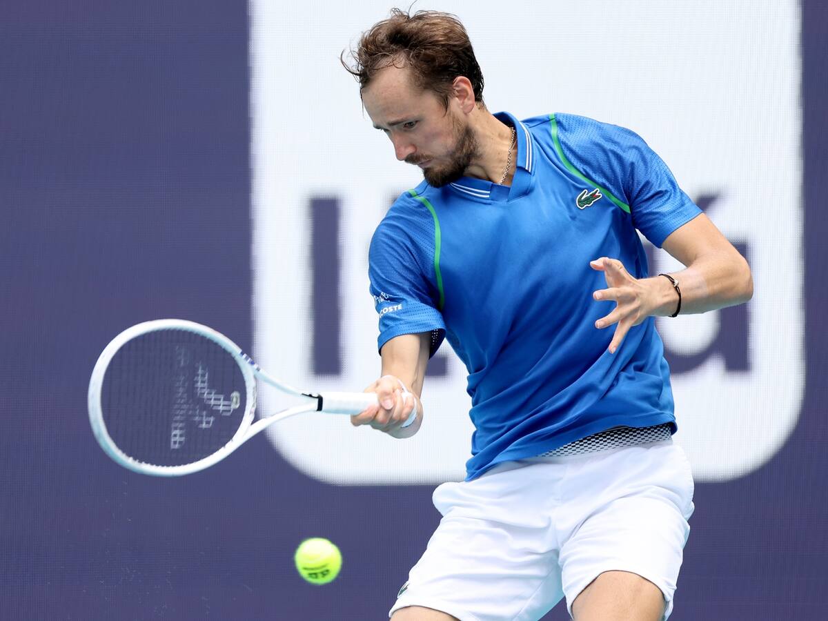 El trabajo mental es lo más importante: Medvédev sobre su paso a semifinal del Miami Open