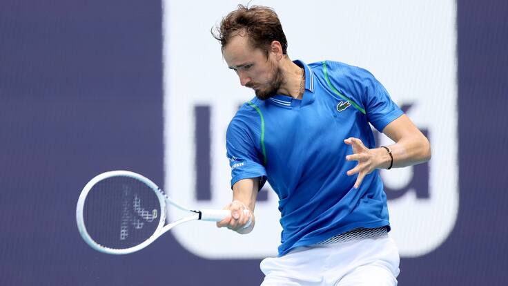 El trabajo mental es lo más importante: Medvédev sobre su paso a semifinal del Miami Open