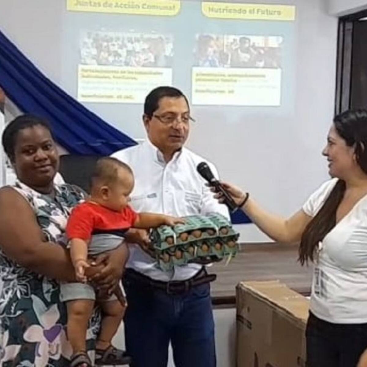 Gobernación de Caldas e ICBF comprometidos con alimentación de las familias
