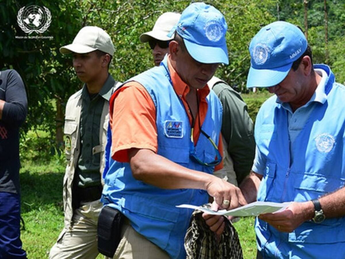 El nuevo equipo para la segunda misión de la ONU