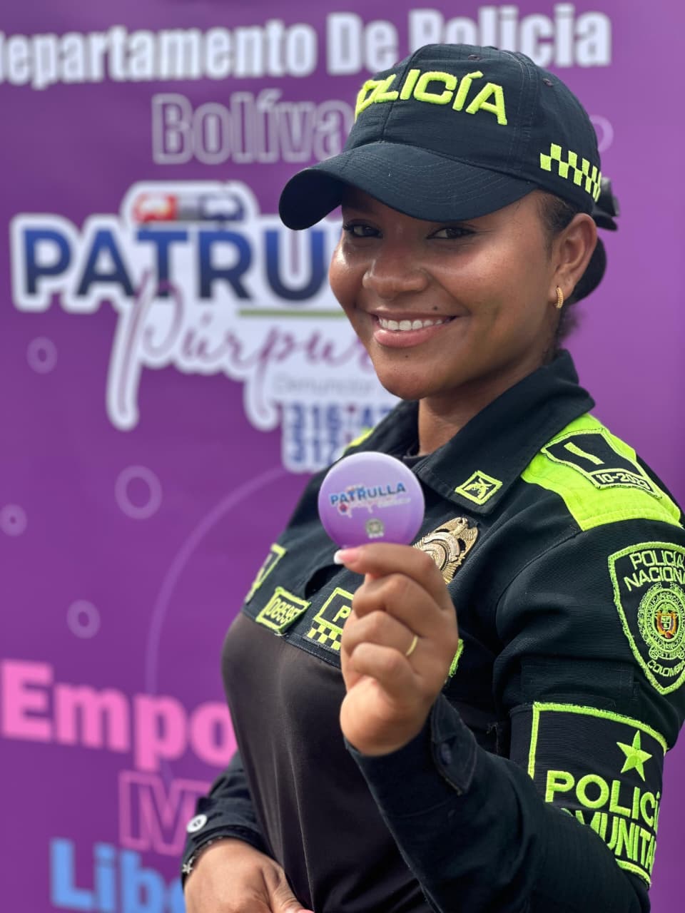 Policía Nacional de Bolívar lanza la ‘Patrulla Púrpura’ para combatir la violencia de género