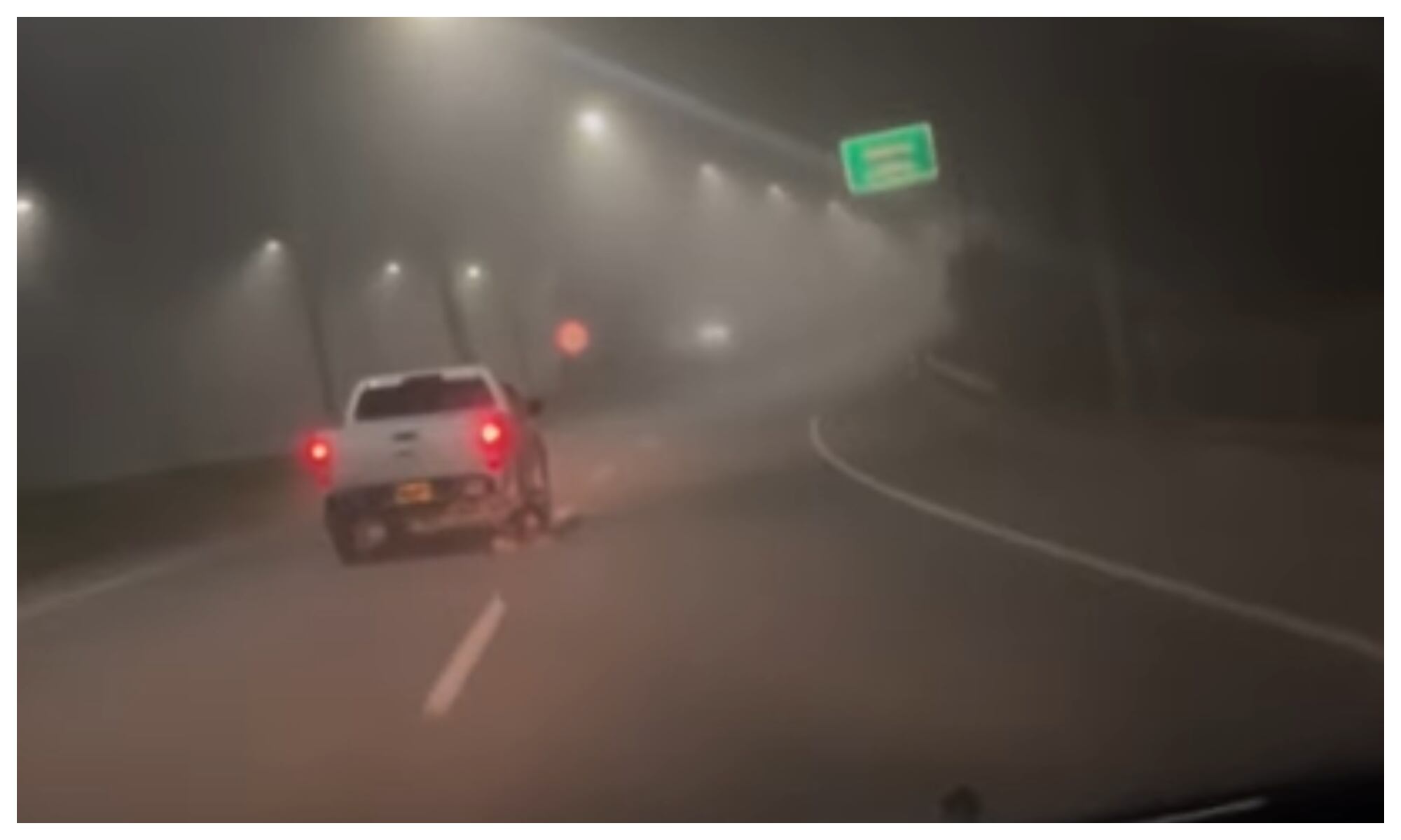 Caso de perro arrastrado por una camioneta - Cortesía redes sociales