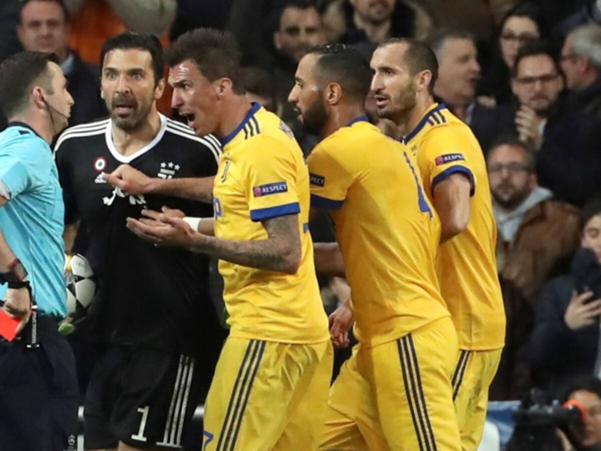 UEFA "condena enérgicamente" el acoso al árbitro de Madrid-Juventus