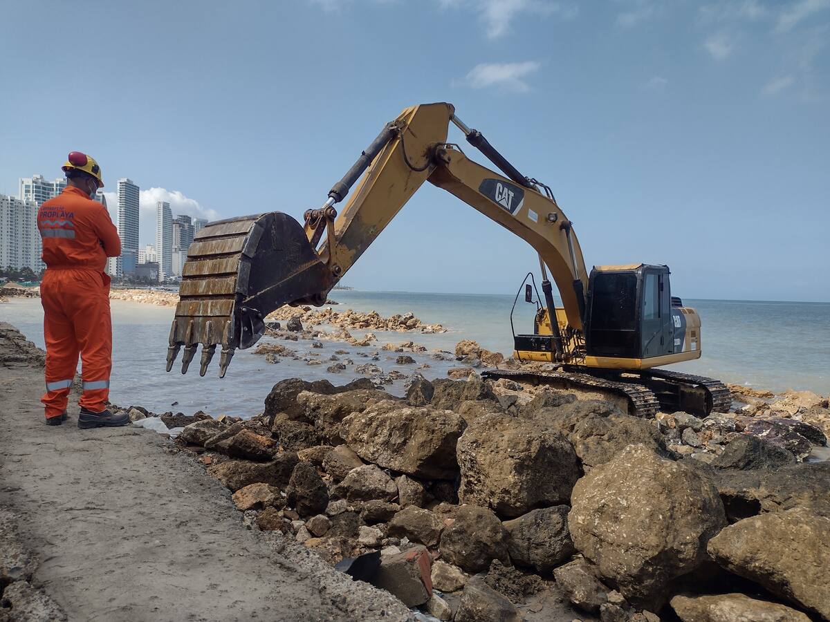Universidad de Cartagena entregó recomendaciones para preservar obras de protección costera