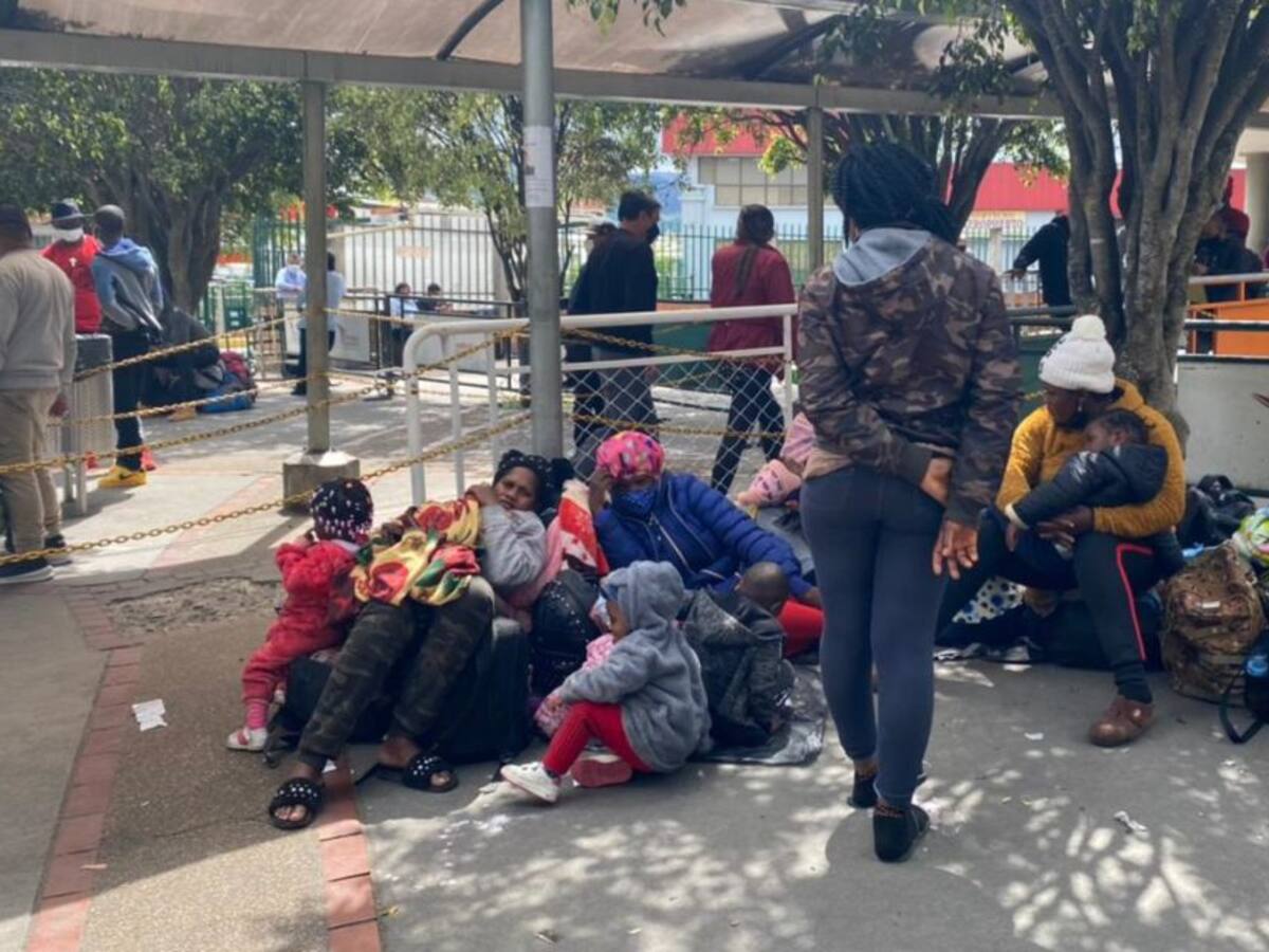 Dramática situación de haitianos en Pasto
