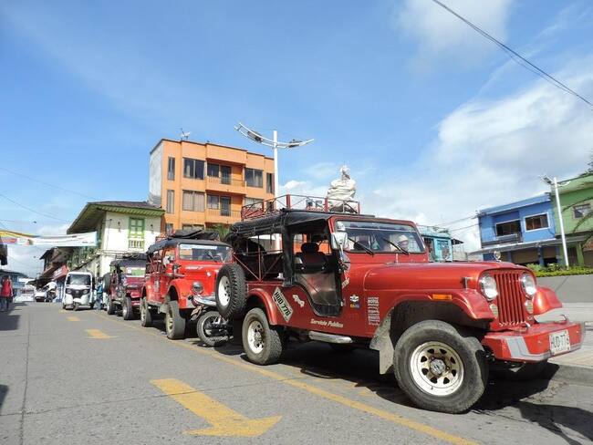 Foto de archivo transporte escolar