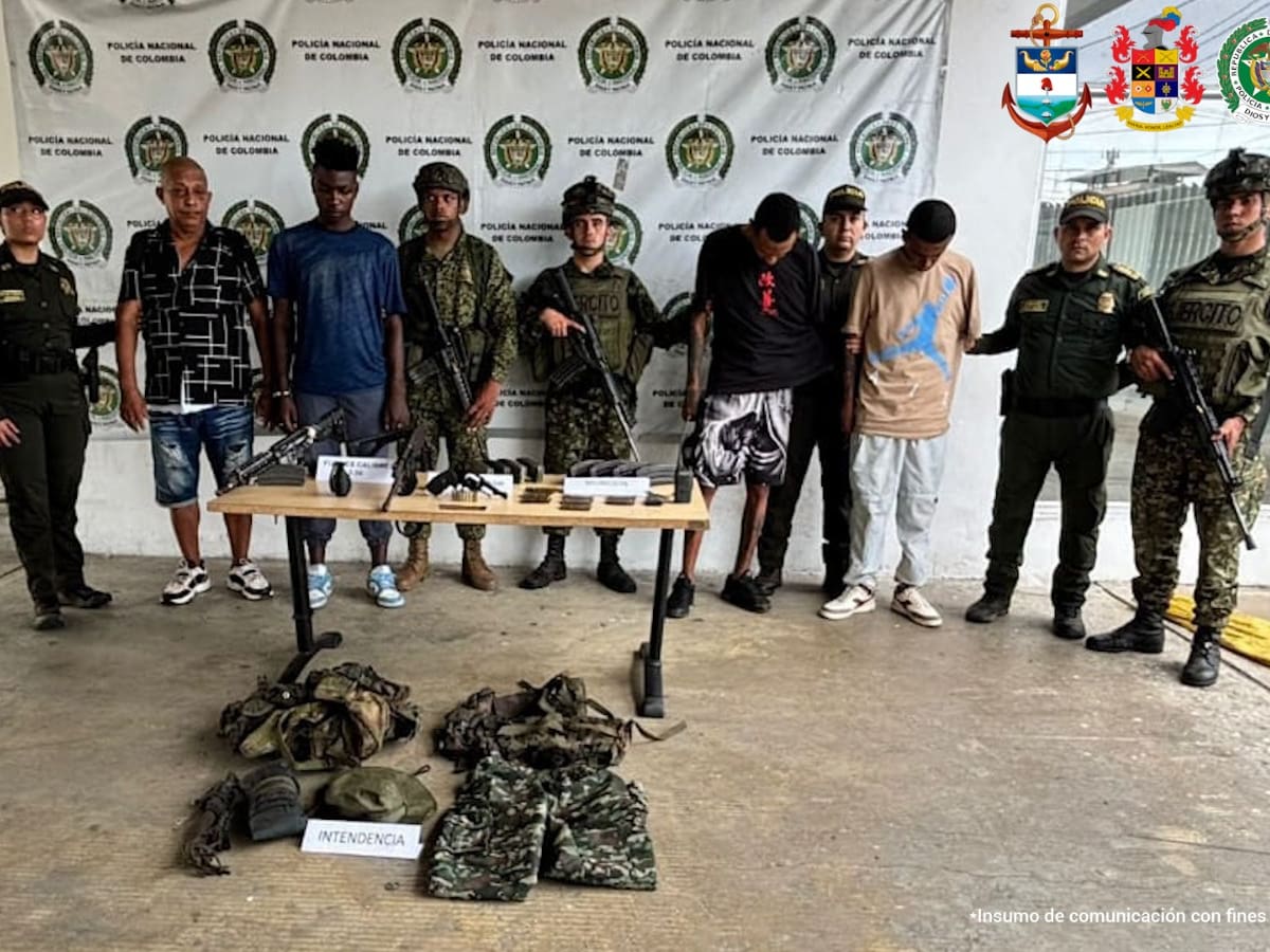 Capturados integrantes del ELN que suministraban armamento a “Los Shottas” en Buenaventura