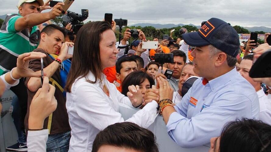 Iván Duque reafirmó su compromiso con la frontera colombo-venezolana. Foto: Twitter @IvanDuque