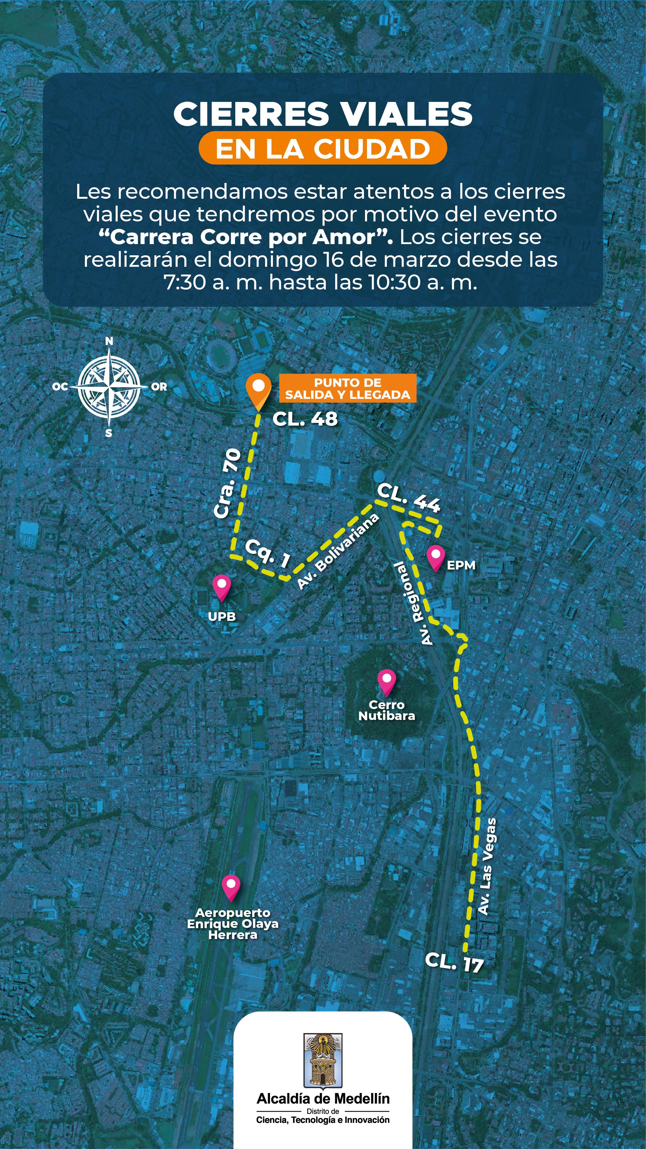 La Secretaría de Movilidad recomienda a los ciudadanos seguir las indicaciones de los agentes de tránsito. Foto: alcaldía.