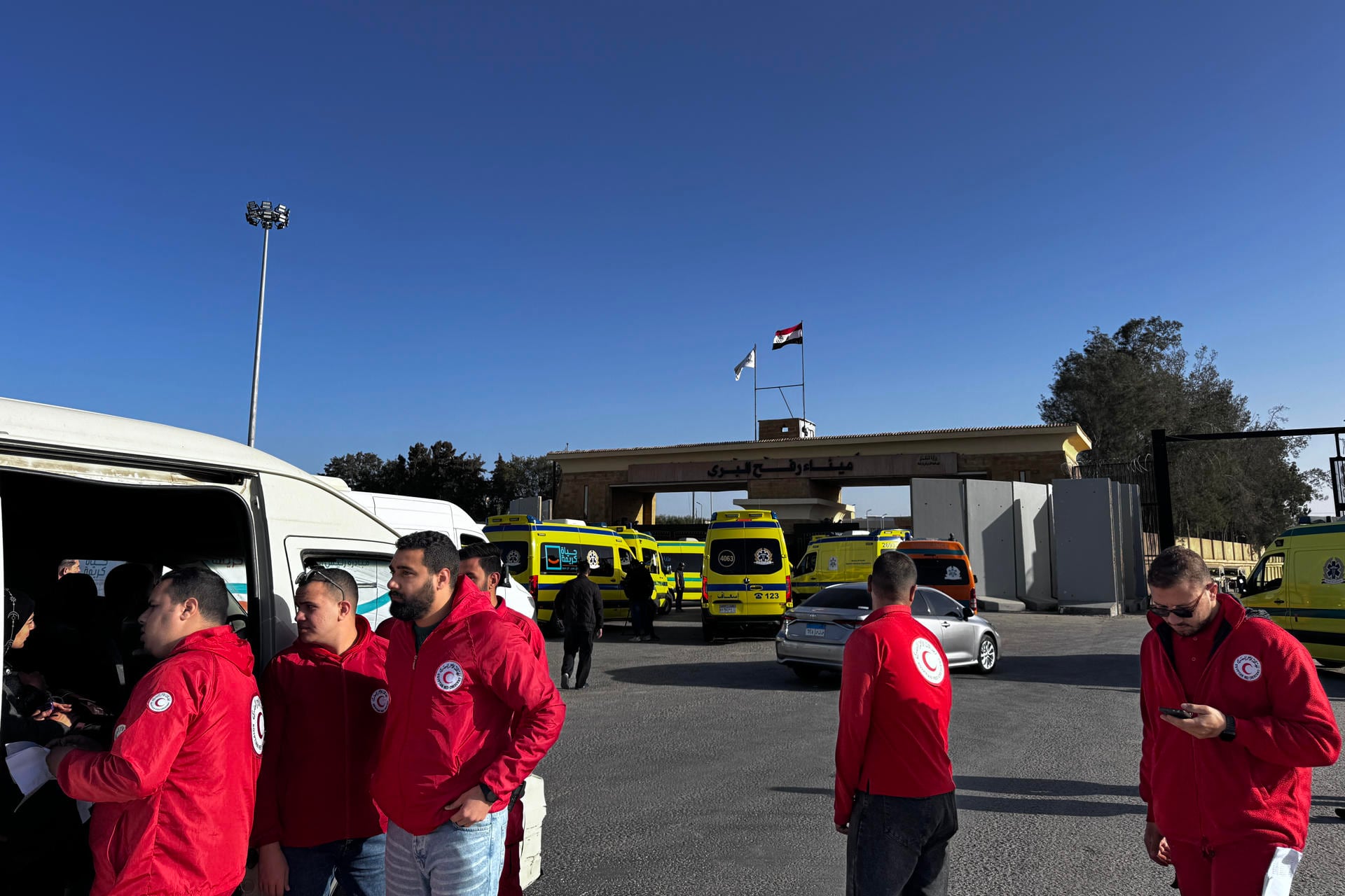 Después de casi dos años de cierre, el paso de Rafah, en la frontera entre Egipto y la Franja de Gaza, abrirá este domingo 1 de febrero. Foto: EFE