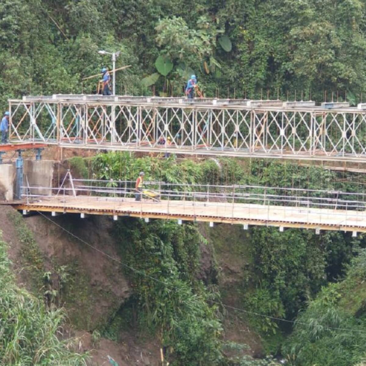 El puente de Las Marraneras está en su recta final