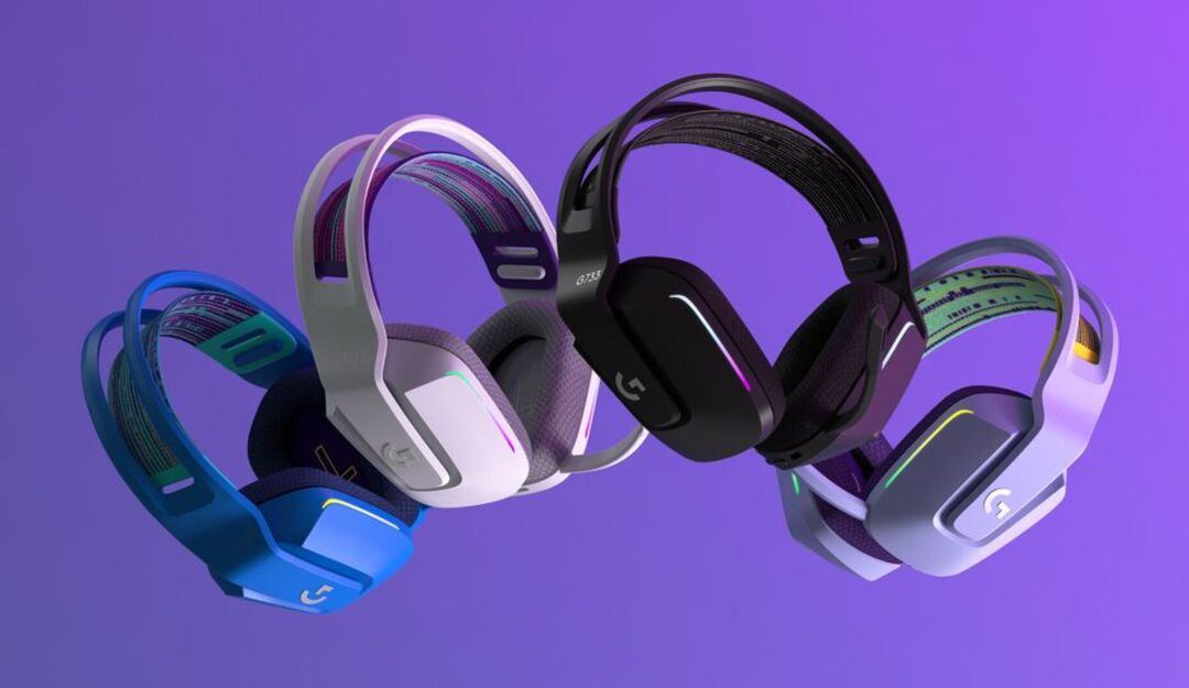 Audífonos de la marca Logitech especializados para los videojuegos