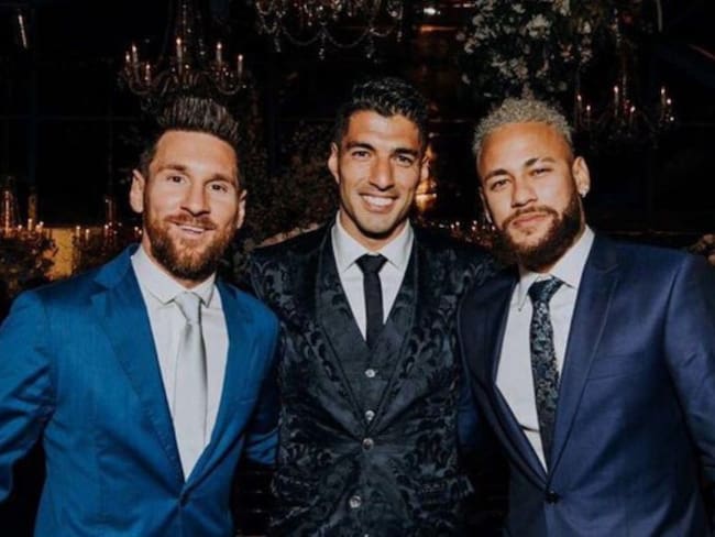Volvió la MSN: Messi, Suárez y Neymar se reencontraron en Uruguay
