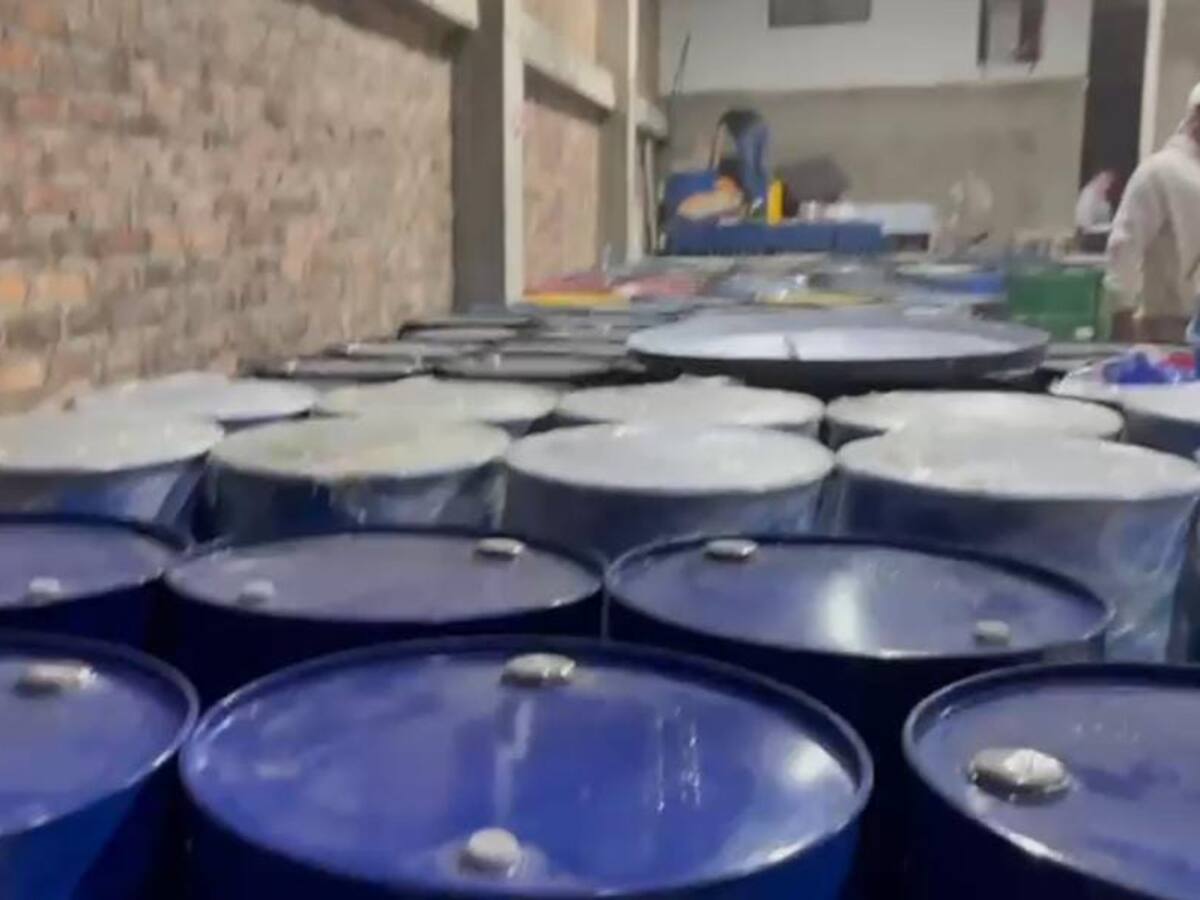 Ejército ubicó una bodega de sustancias químicas. Tenían como destino el ELN, en Norte de Santander