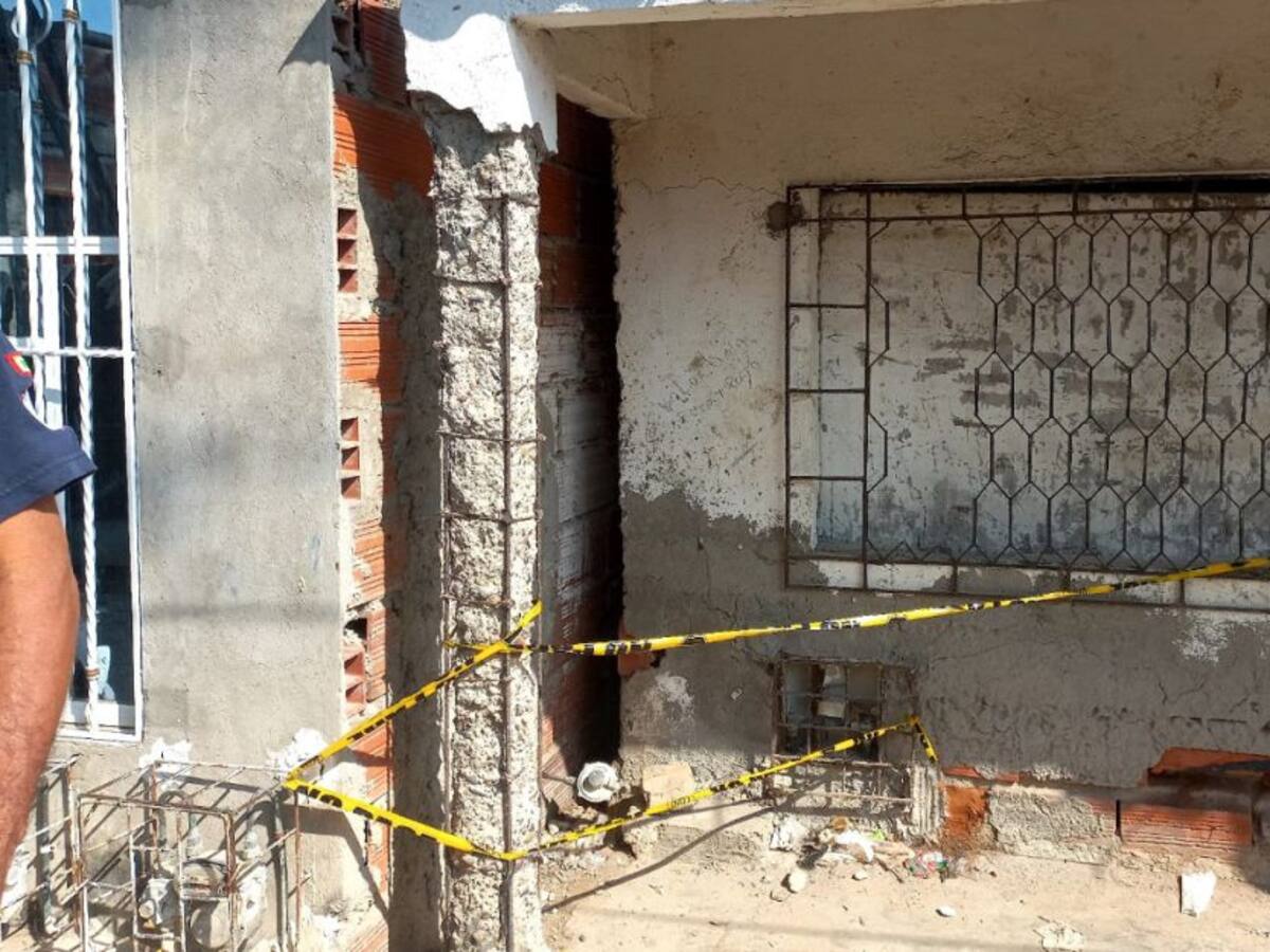 Bomberos de Cartagena controlaron fuga de gas natural en una vivienda