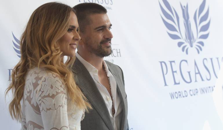 Karen Martínez y Juanes