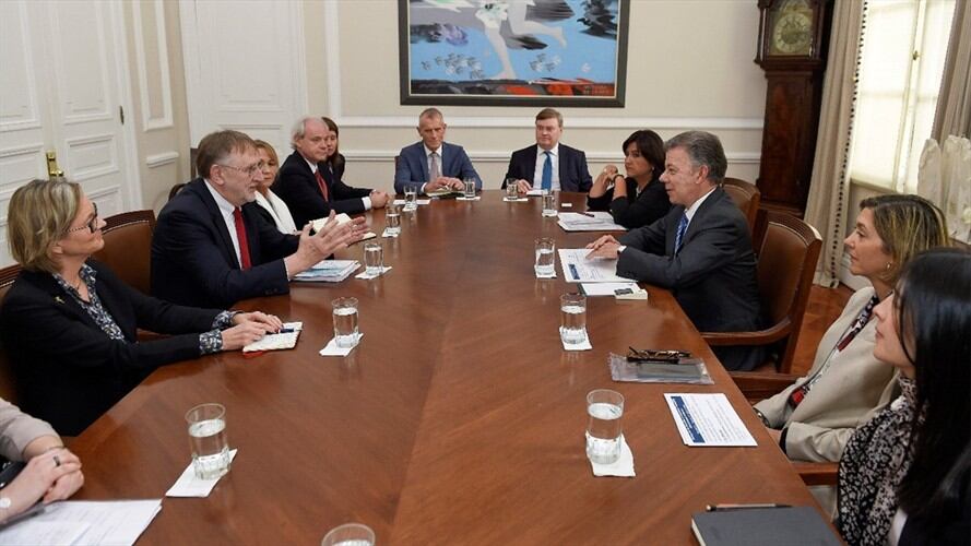 Comisión de la UE espera que paz con el ELN se dé después de elecciones. Foto: Presidencia