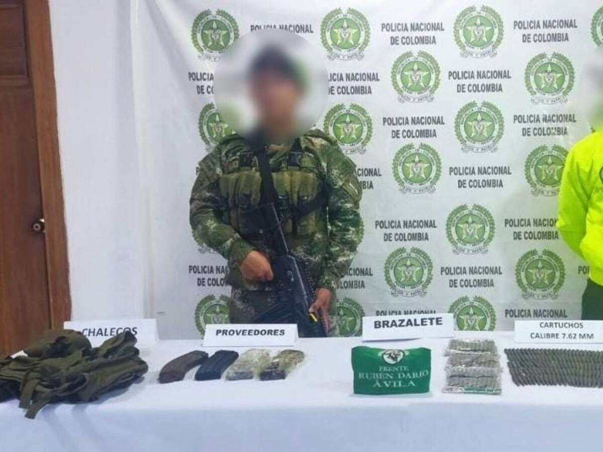 Hallan material de guerra abandonado en zona rural de Montelíbano, Córdoba