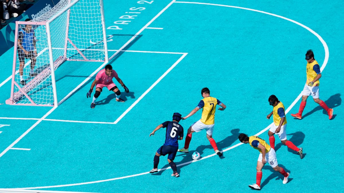 ¡Histórico! Colombia clasificó a semifinales de fútbol para ciegos en Juegos Paralímpicos