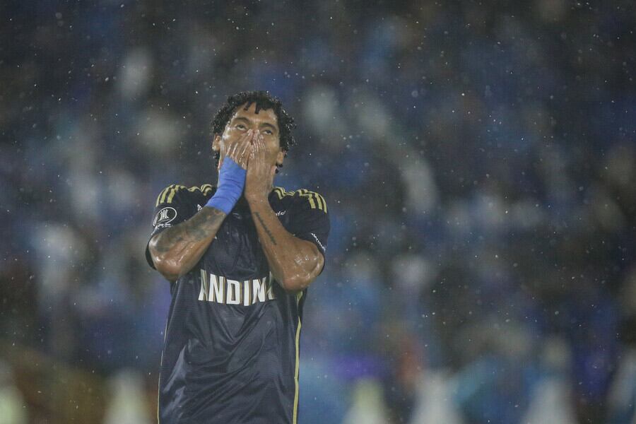 Juan Carlos Pereira, volante de Millonarios en Copa Libertadores / Colprensa