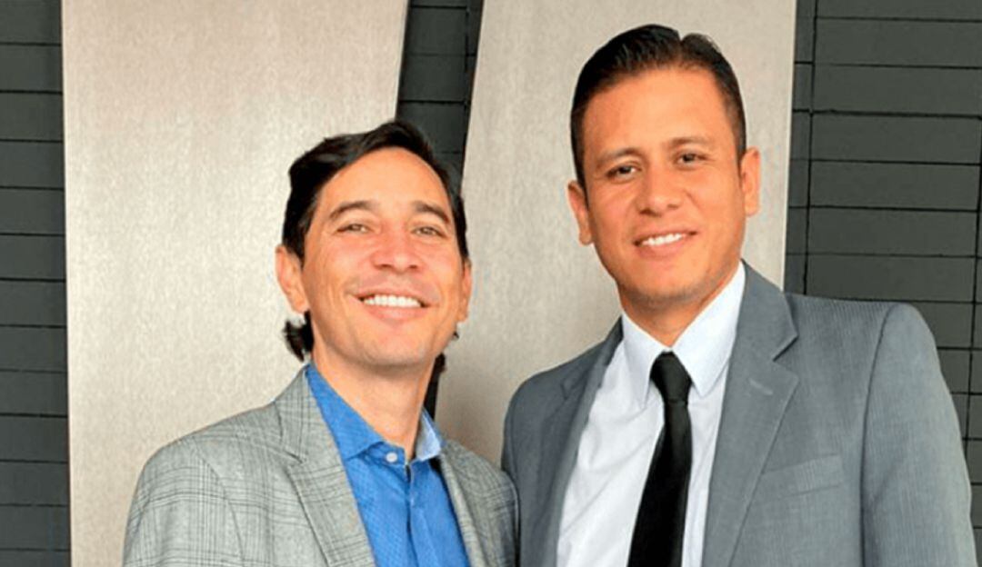 Alcalde de Ibagué  Andrés Hurtado y alcalde encargado Leandro Vera