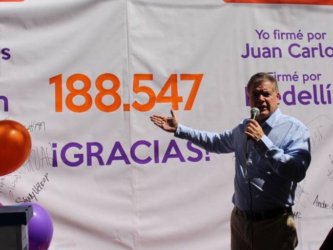 Medellín no necesita candidatos con respaldos: Juan Carlos Vélez