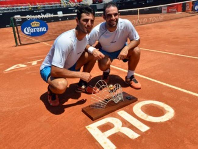 Cabal y Farah se coronaron campeones de dobles del ATP de Río de Janeiro