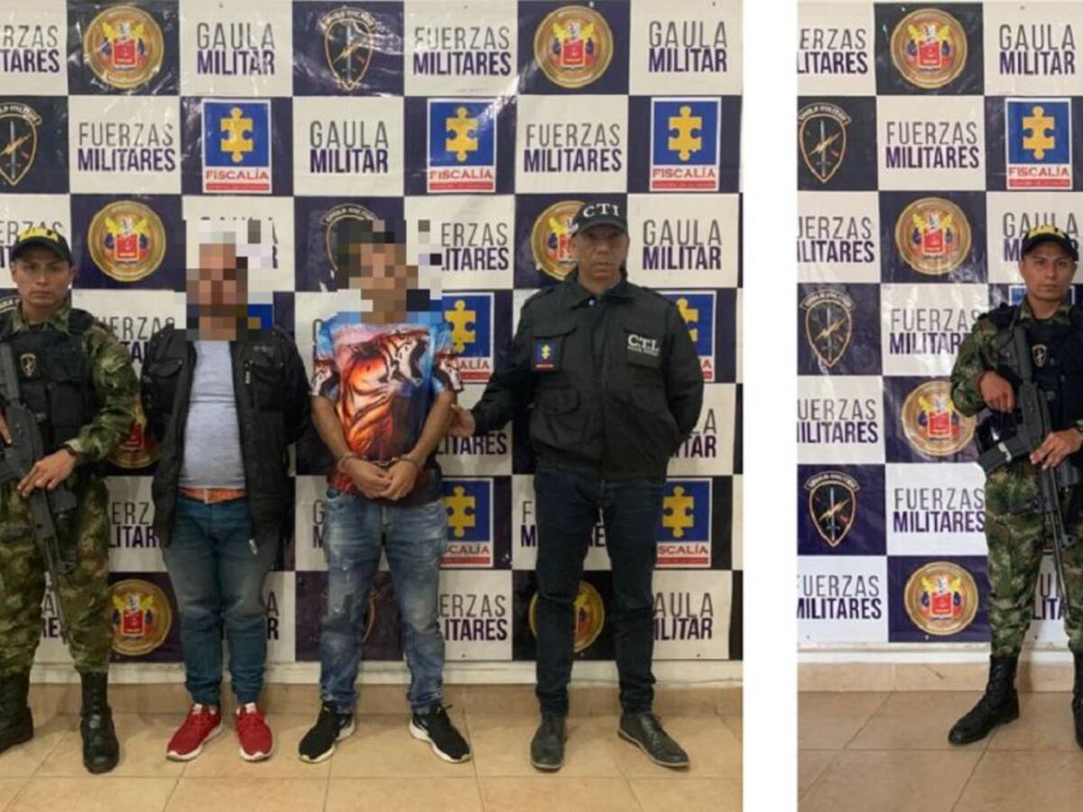 Capturados tres presuntos extorsionistas del Clan del Golfo en el Orientee