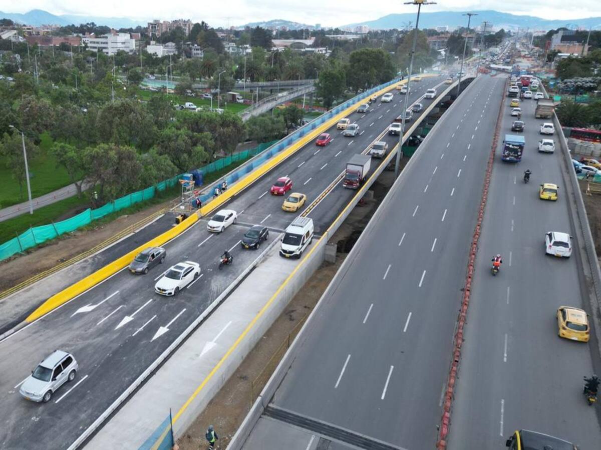 Fue entregado y habilitado el Puente de la Avenida 68 con Calle 26 en Bogotá